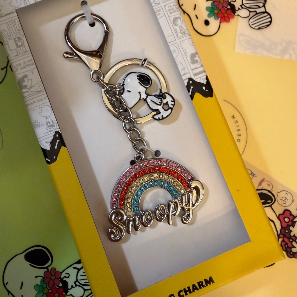 Peanuts Snoopy Key chain pendant bag charm